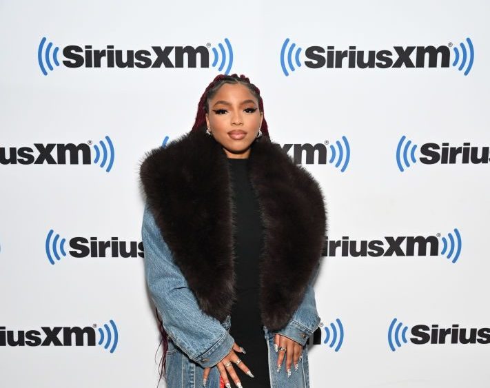 Chloe Bailey at SiriusXM Studios on April 6 in New York City.