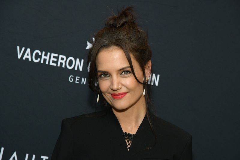 Katie Holmes at "The Haute Living" screening of "Rare Objects" on April 10 in New York City.