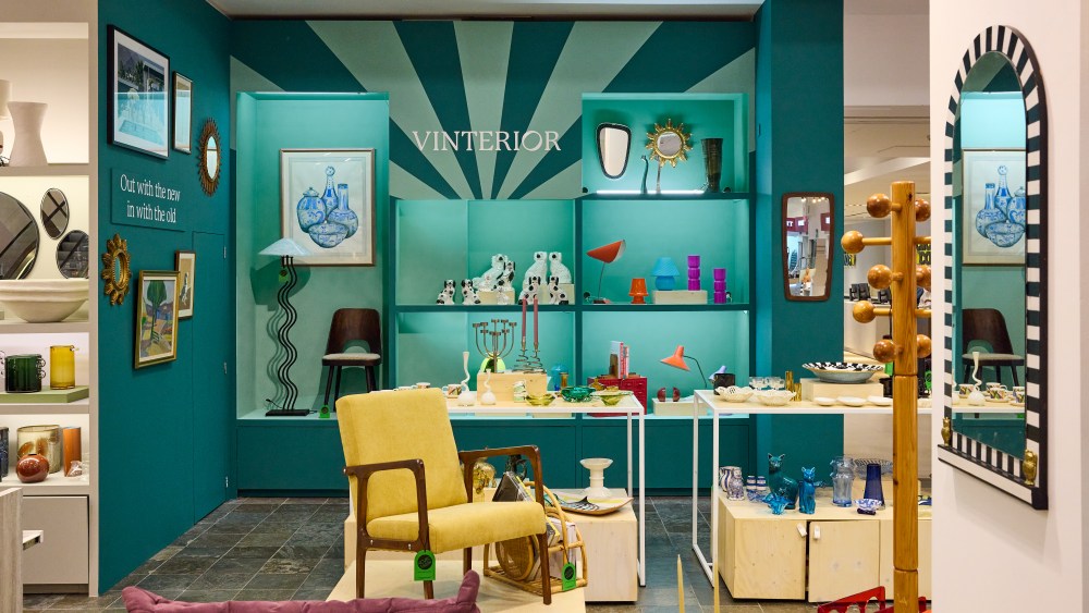 Online platform Vinterior is opening its first physical space as part of Selfridges' new, Worn Again initiative.