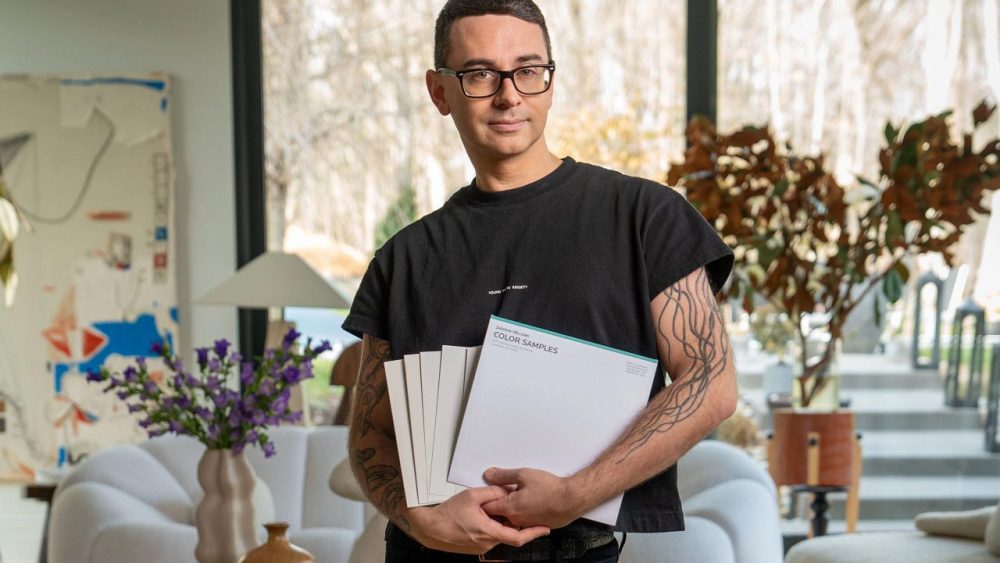 Christian Siriano collaborates with Sherwin-Williams.