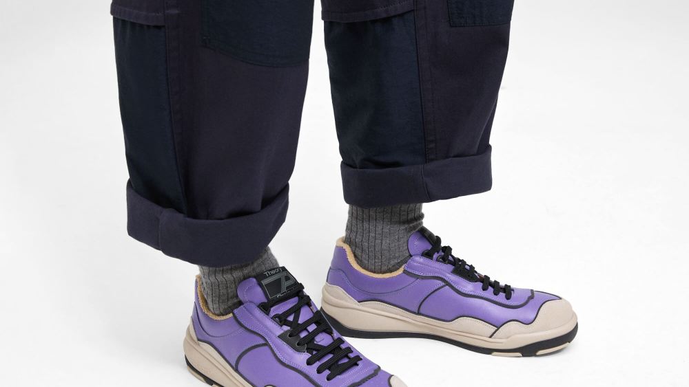 Lucas Ossendrijver's Theory Project sneaker.