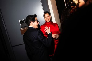 Ke Huy Quan and Aubrey Plaza