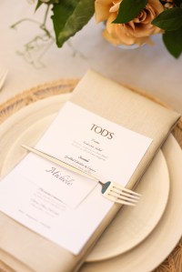 The scene at the Tod's & Elizabeth Stewart Lunch.