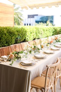The scene at the Tod's & Elizabeth Stewart Lunch.