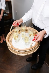 The scene at the Tod's & Elizabeth Stewart Lunch.