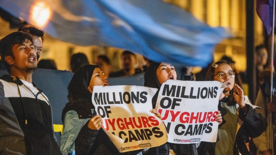 Uyghur protest