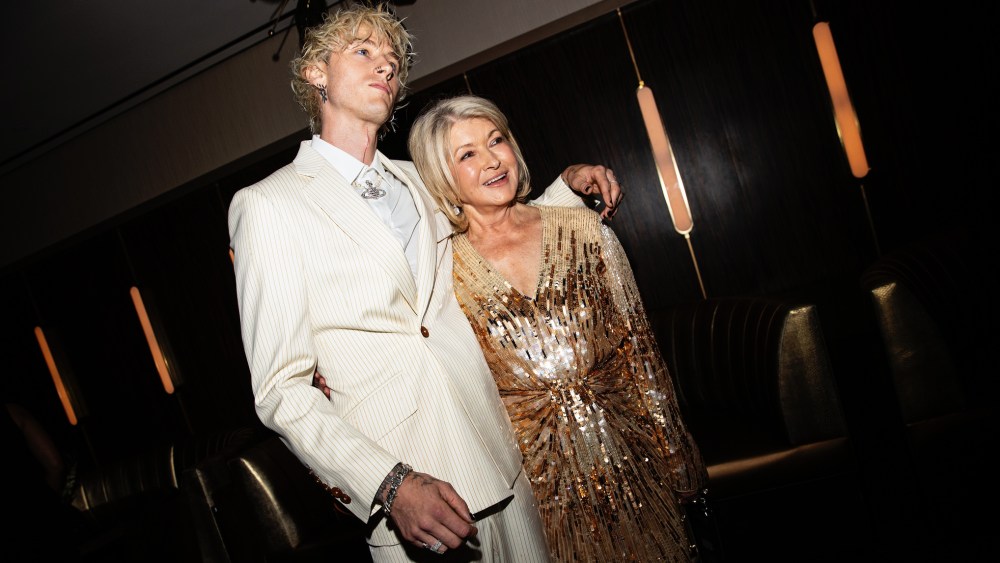 Machine Gun Kelly and Martha Stewart