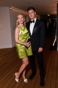 Scarlett Johansson and Colin Jost