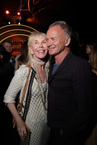 Trudie Styler and Sting
