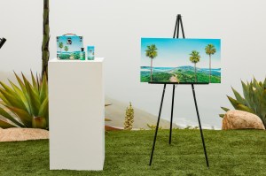 The scene at the Louis Vuitton Pacific Chill Launch.