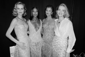 Backstage at the Chopard’s Debut of ‘Caroline’s Couture’