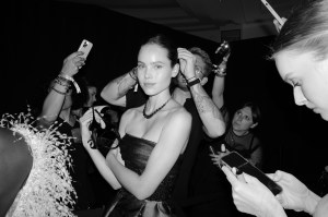 Backstage at the Chopard’s Debut of ‘Caroline’s Couture’