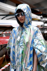 Backstage at Emilio Pucci RTW Spring 2023