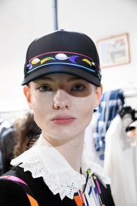 Backstage at Emilio Pucci RTW Spring 2023