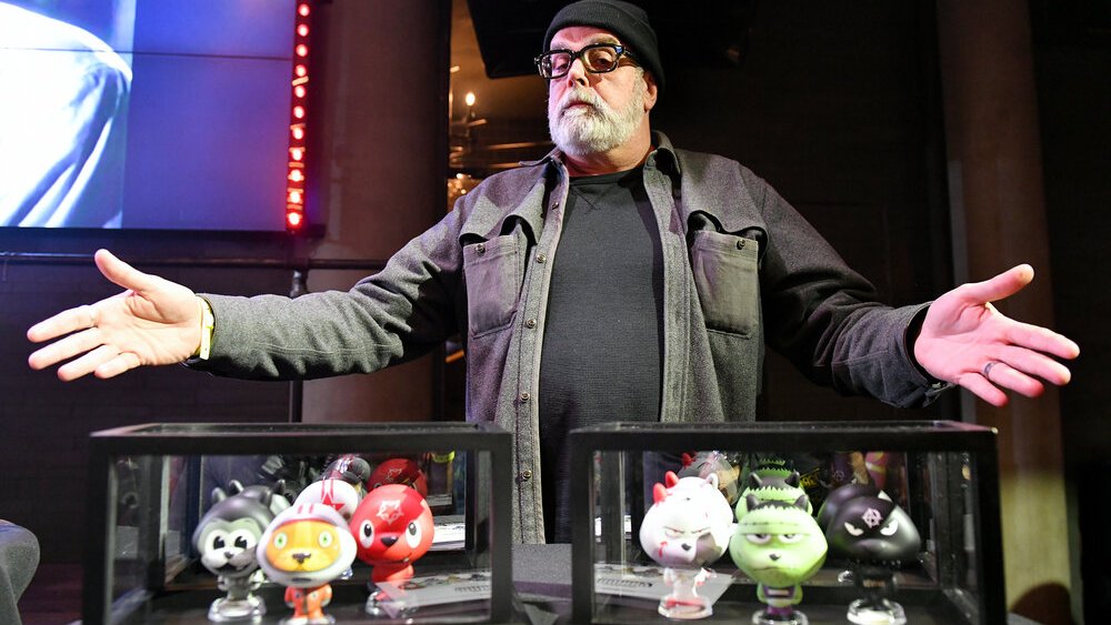 NEW YORK, NEW YORK - FEBRUARY 21: Frank Kozik attends the Kidrobot x Bhunny Series Toy Fair Preview at Slate on February 21, 2020 in New York City. (Photo by Craig Barritt/Getty Images for Kidrobot)