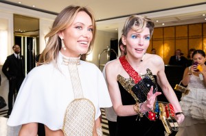 Olivia Wilde and Gabriela Hearst