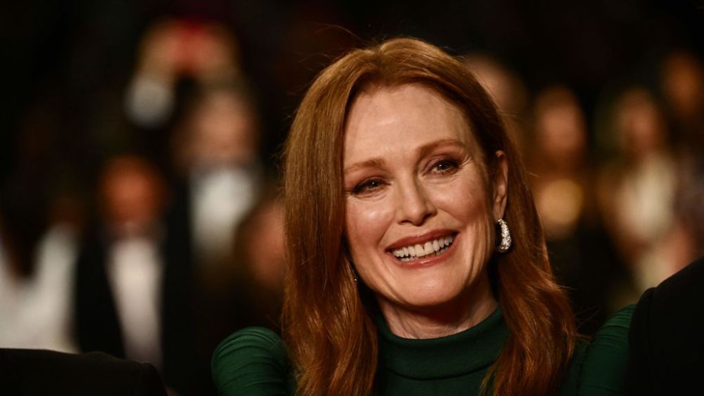 Julianne Moore attends the premiere of "May December" at Cannes Film Festival in Cannes, France on May 20.