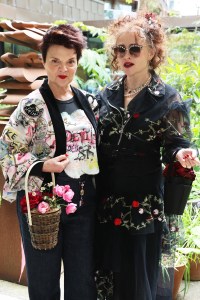 Lulu Guinness and Helena Bonham Carter