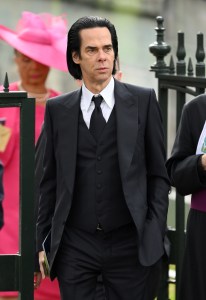 LONDON, ENGLAND - MAY 06: Nick Cave arrives at Westminster Abbey for the Coronation of King Charles III and Queen Camilla on May 06, 2023 in London, England. The Coronation of Charles III and his wife, Camilla, as King and Queen of the United Kingdom of Great Britain and Northern Ireland, and the other Commonwealth realms takes place at Westminster Abbey today. Charles acceded to the throne on 8 September 2022, upon the death of his mother, Elizabeth II. (Photo by Karwai Tang/WireImage)