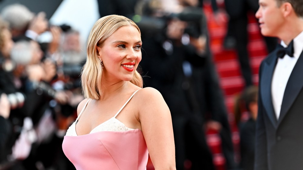 Scarlett Johansson at the "Asteroid City" Screening & Red Carpet at the 76th Cannes Film Festival held at the Palais des Festivals on May 23, 2023 in Cannes, France.
