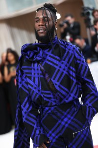 Burna Boy in Burberry