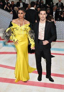 Ariana DeBose and Joseph Altuzarra at the 2023 Met Gala: Karl Lagerfeld: A Line of Beauty held at the Metropolitan Museum of Art on May 1, 2023 in New York, New York.