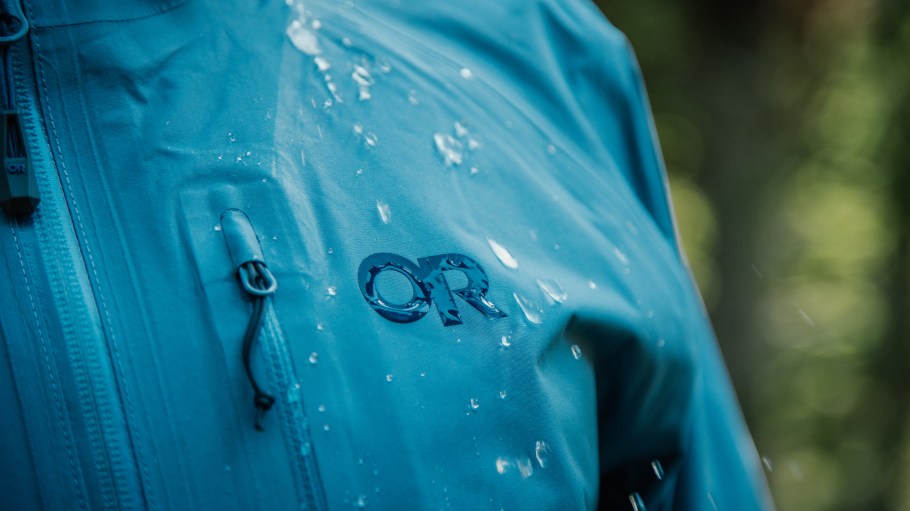 Outdoor Research and Nikwax are partners in PFAS free water resistance products