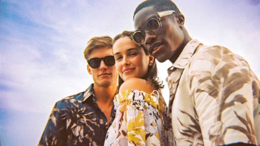 An image from a Ted Baker spring campaign.