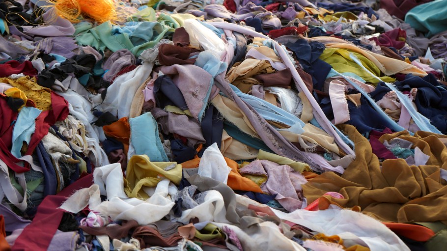 Textile garbage
