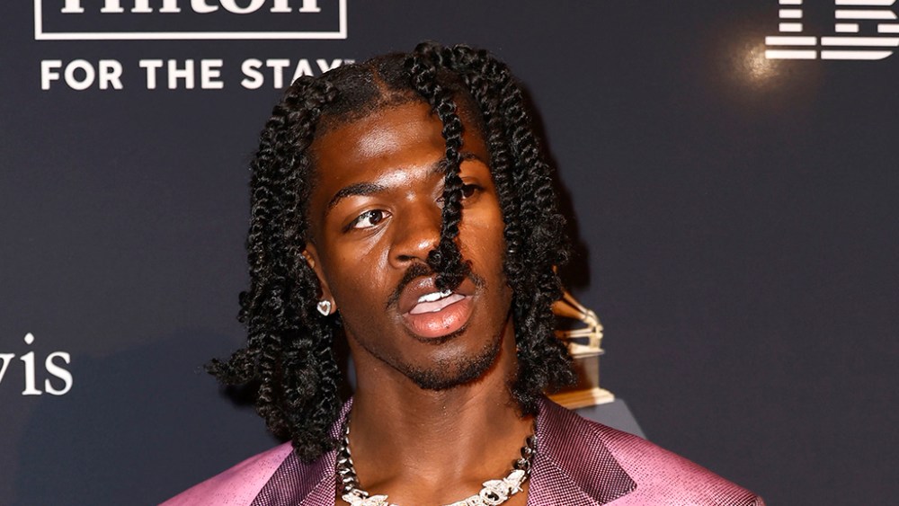 BEVERLY HILLS, CALIFORNIA - FEBRUARY 04: (FOR EDITORIAL USE ONLY)  Lil Nas X attends the Pre-GRAMMY Gala & GRAMMY Salute To Industry Icons Honoring Julie Greenwald & Craig Kallman at The Beverly Hilton on February 04, 2023 in Beverly Hills, California. (Photo by Frazer Harrison/Getty Images)