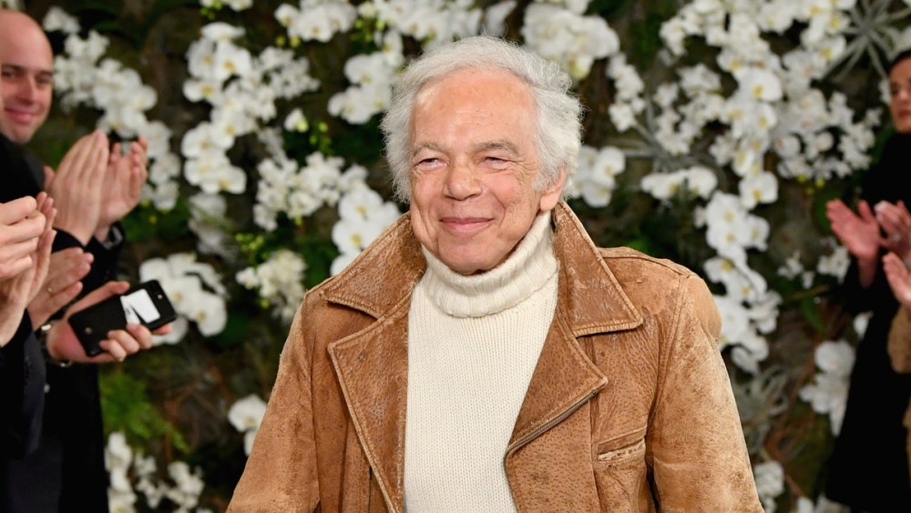Ralph Lauren attends the Ralph Lauren collection during New York Fashion Week on Feb. 15, 2017 in New York City.
