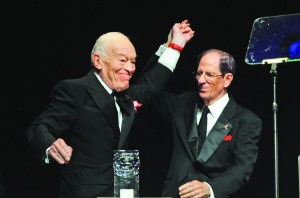 Leonard Lauder and Michael Gould