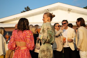 The scene at the Zimmermann Dinner at Sunset Harbor Waterfront Restaurant.
