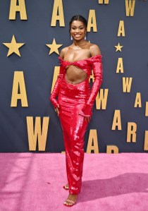 Coco Jones at the BET Awards 2023 held at Microsoft Theater on June 25, 2023 in Los Angeles, California.