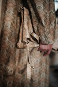 Backstage at Dries Van Noten Men's Spring 2024