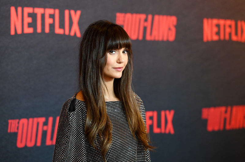 Nina Dobrev at the premiere of "The Out-Laws" on June 26 in Los Angeles.
