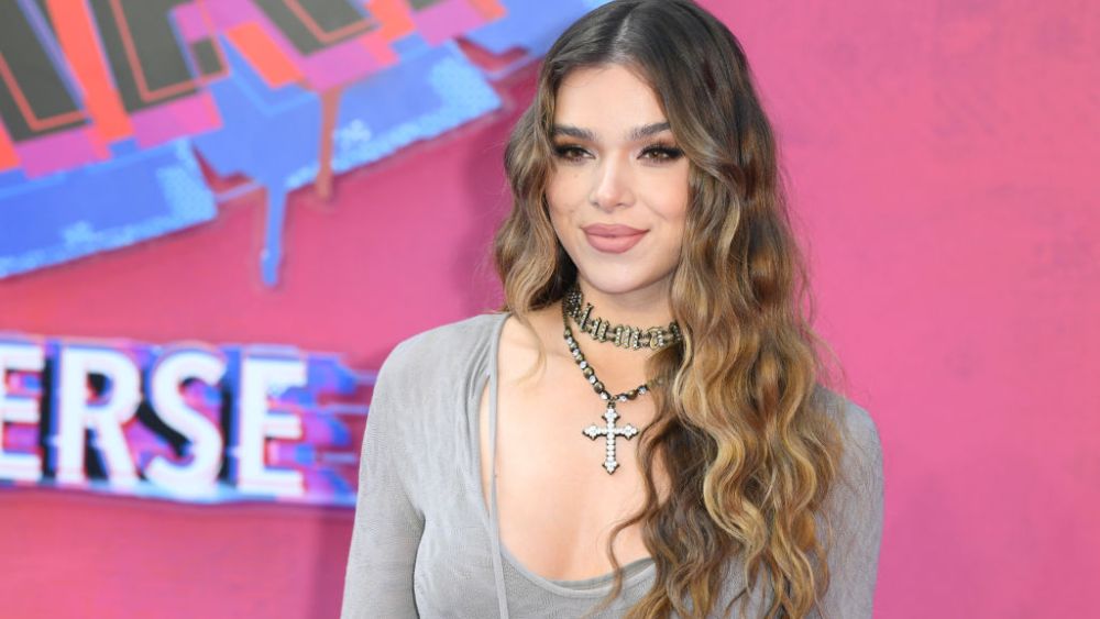 Hailee Steinfeld at the "Spiderman: Across the Spider-Verse" gala screening on June 1 in London.