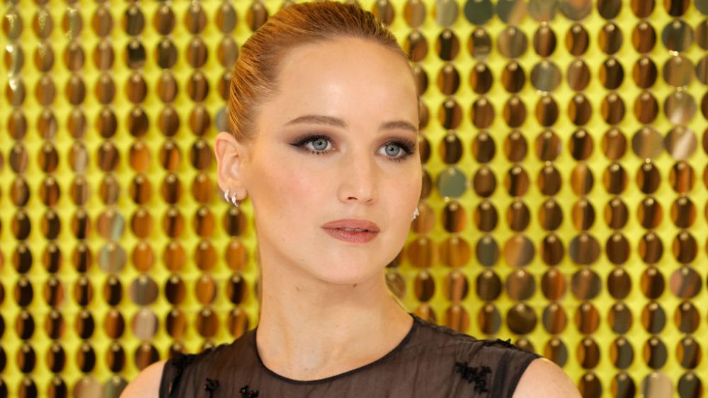Jennifer Lawrence, No Hard Feelings, Dior, black dress, premiere, London,