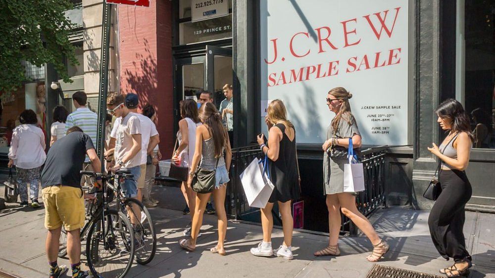 The J. Crew sample sale in 2015, tips and advice for shopping at sample sales