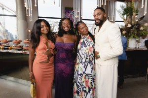 Adrienne Warren, Celia Rose Gooding, LaChanze Rose Gooding, and Colman Domingo