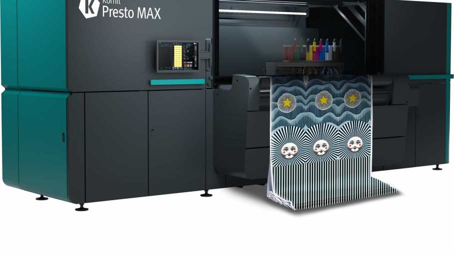 Kornit Presto Max for digital fabric decoration.