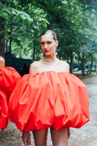 Backstage at Jacquemus RTW Spring 2024