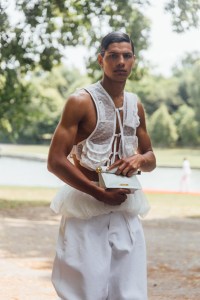 Backstage at Jacquemus RTW Spring 2024