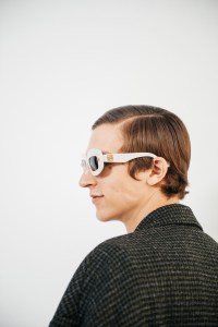 Backstage at Loewe Men's Spring 2024