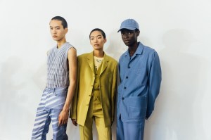 Backstage at Paul Smith Men's Spring 2024