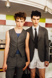 Backstage at Paul Smith Men's Spring 2024