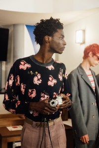 Backstage at Paul Smith Men's Spring 2024