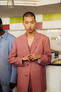 Backstage at Paul Smith Men's Spring 2024