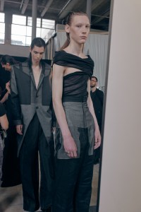 Backstage at Rick Owens Men's Spring 2024