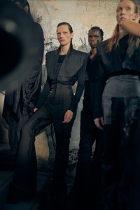 Backstage at Rick Owens Men's Spring 2024